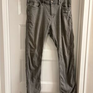 Men's Classic Gray Slim Jeans
